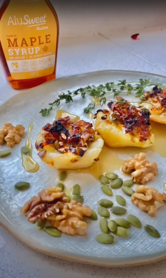 Roquefort-Stuffed Pears