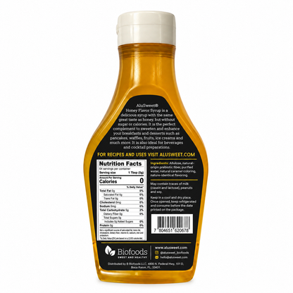AluSweet Honey Flavor Syrup