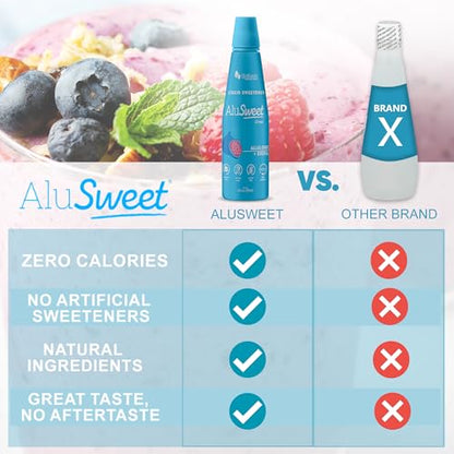 Alusweet Allulose Stevia Drops 6 FL OZ