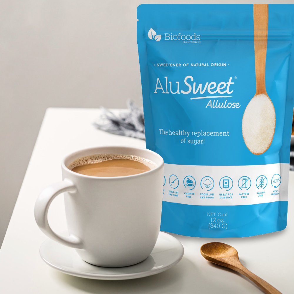 AluSweet, Allulose based Sweetener Pack of 2 (12 Oz each )